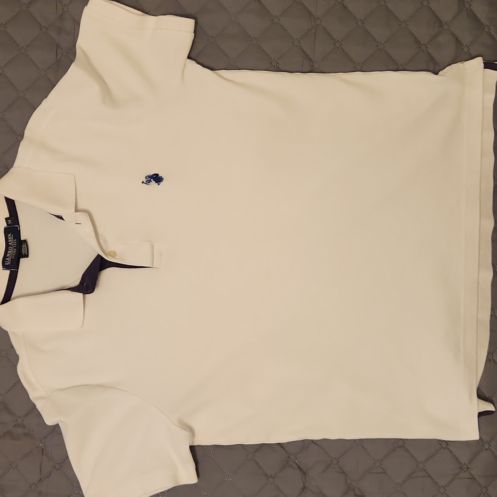 U.S. Polo Assn. Men's Off-White Polo Shirt